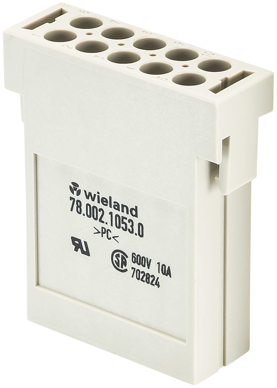 WIELAND ELECTRIC SRL - WIE78.002.1053.0 MODULAR INSERTFLE BUC 10 25