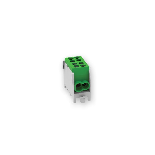 ARNOCANALI SPA - ARNBKB251V MORSETTO UNIPOLARE 4 FORI VERDE