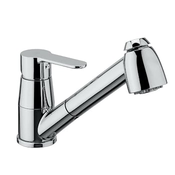 RUBINETTERIA PAFFONI PFFBLU183CR MIX LAVELLO DOCCIA ESTRAIBILE BLU