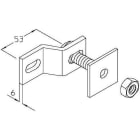 DIETZEL DIE077546 Winkellasche,f. KHI,90x40mm,1xFRS 12x30F