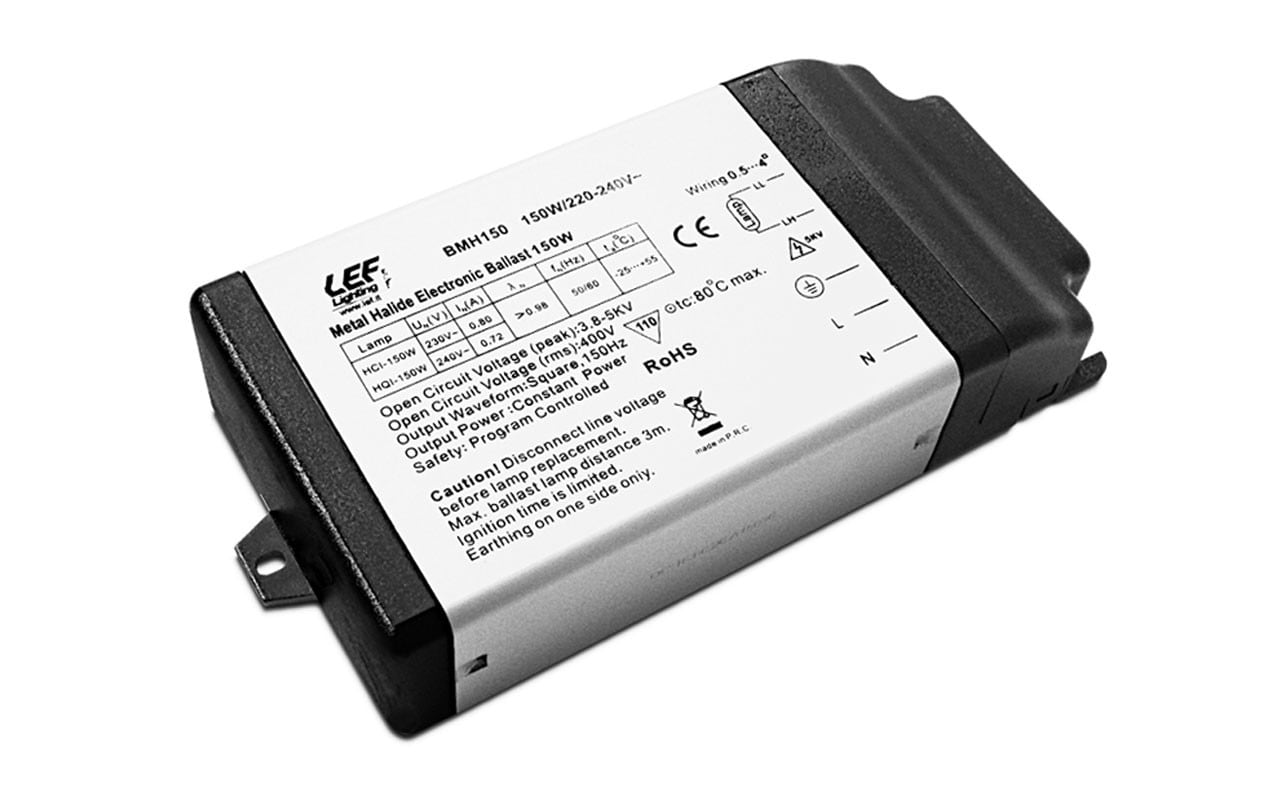 LEF LIGHTING SRL LEFBMH150 ALIM. EL. X LAMP SCAR 150W CL2 181X90X39