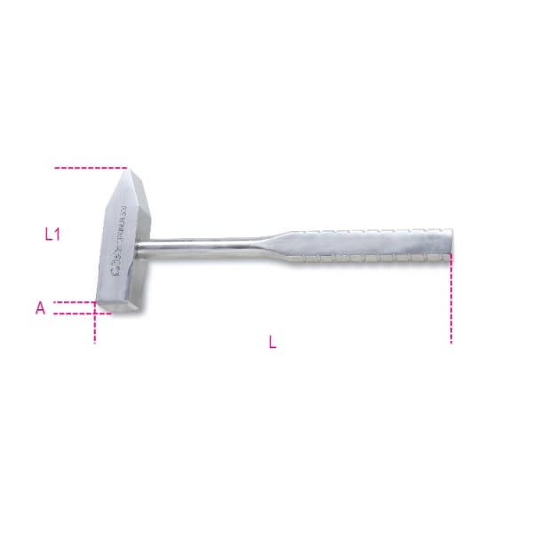 BM SPA - BMM013700375 MARTELLI TIPO TEDESCO INOX 500