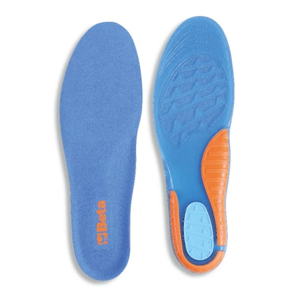 BM SPA - BMM073980058 Sottopiedi anatomici in TPR GEL con elevato effetto ammortizzante, supporto dell'arco plantare e cuscinetto nella zona del tallone