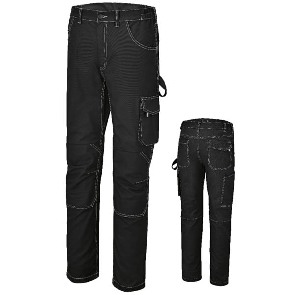 BM SPA - BMM078800006 Pantaloni da lavoro elasticizzati Slim fit