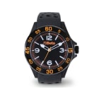 BM SPA - BMM095930150 Orologio analogico, cassa in plastica soft touch con ghiera in metallo, water resistant 3ATM, cinturino in silicone