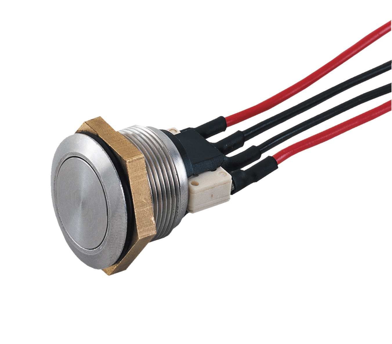 CDVI ITALIA SRL CDVBNONFCAB PULSANTE IN ACCIAIO INOX NA/NC CABLATO
