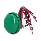 CDVI ITALIA SRL CDVBNONFCHOCCAB PULSANTE A FUNGO VERDE NO/NF CHOC + CABL