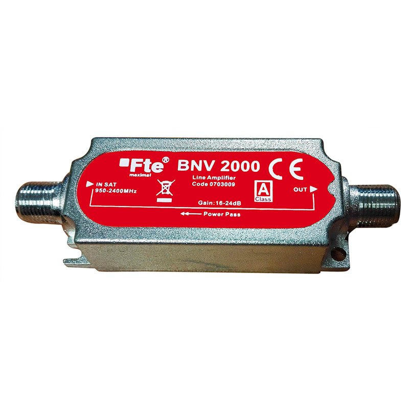 FTE MAXIMAL ITALIA S FTEBNV2000 BNV2000 AMPLIFICATORE DI LINEA SAT 16-24