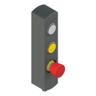 PIZZATO ELETTRICA - PZZBN AC3ZA03 PULSANTIERA DI COMANDO SERIE BN