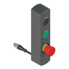 PIZZATO ELETTRICA - PZZBN AC3ZA66 PULSANTIERA DI COMANDO SERIE BN