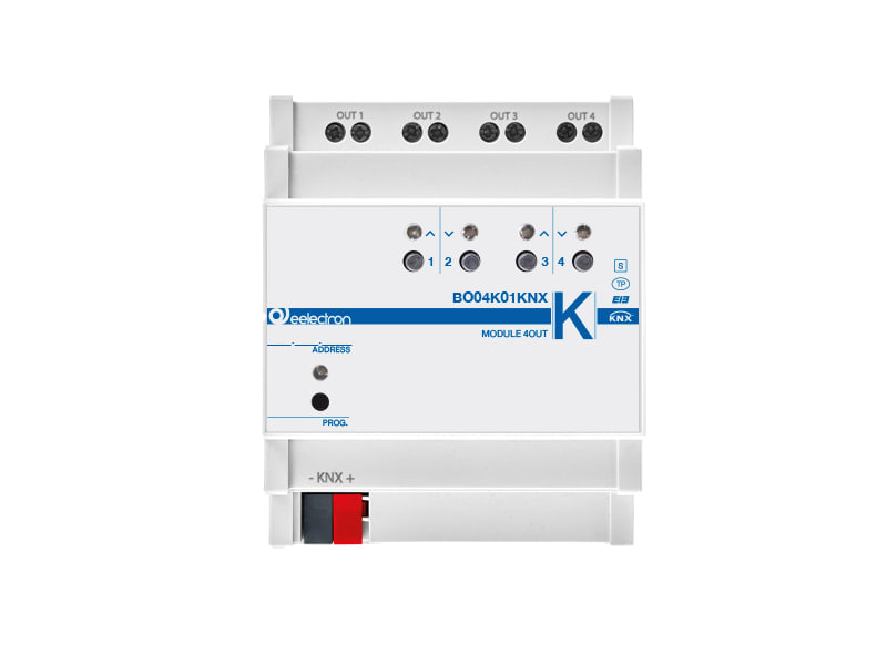 EELECTRON SPA EEXBO04K01KNX MODULO DIN UNIV 4 OUT