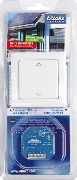 ELTAKO EAK30000035 Blisterpack Beschattung mit Funktaster F
