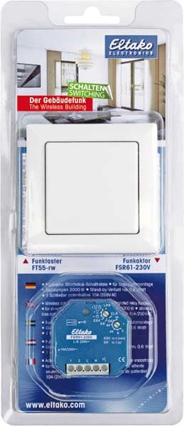 ELTAKO EAK30000037 Blisterpack Schalten mit Funktaster F2T5