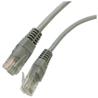 LINK4COM SRLS - LK4BP010UU6-GY Patch cord cat.6 U/UTP 1m PVC grey