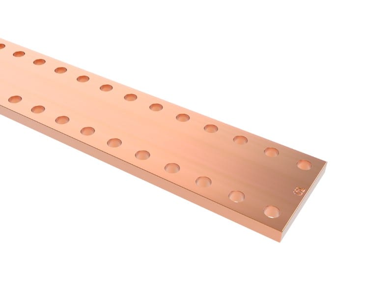 TEKNOMEGA SRL TKGBRP1040 BARRA RAME 80X10 L1750 FORATA D10,5MM P2