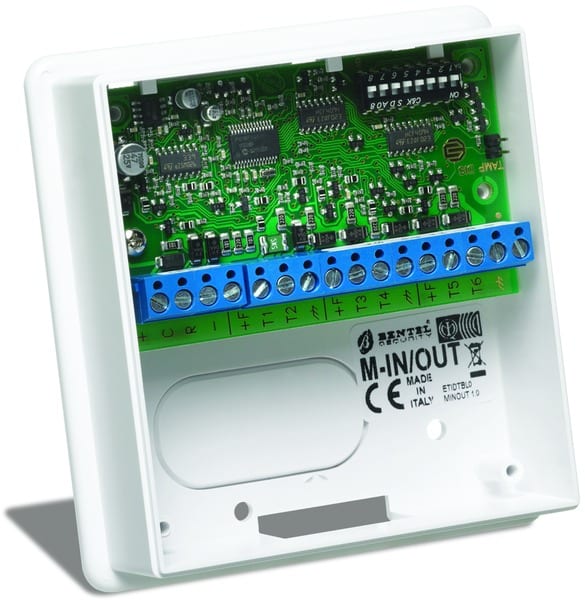 BENTEL SECURITY SR BSYM-IN/OUT MODULO ESPANSIONE CON 6 TERMINALI INGRES