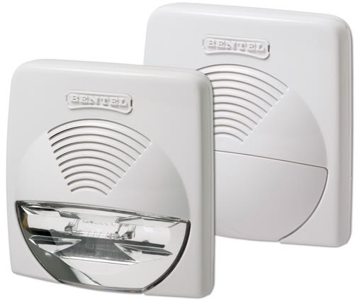 BENTEL SECURITY SR - BSYWAVE-WS SIRENA 12 V BIANCA DA INTERNO CON STROBO
