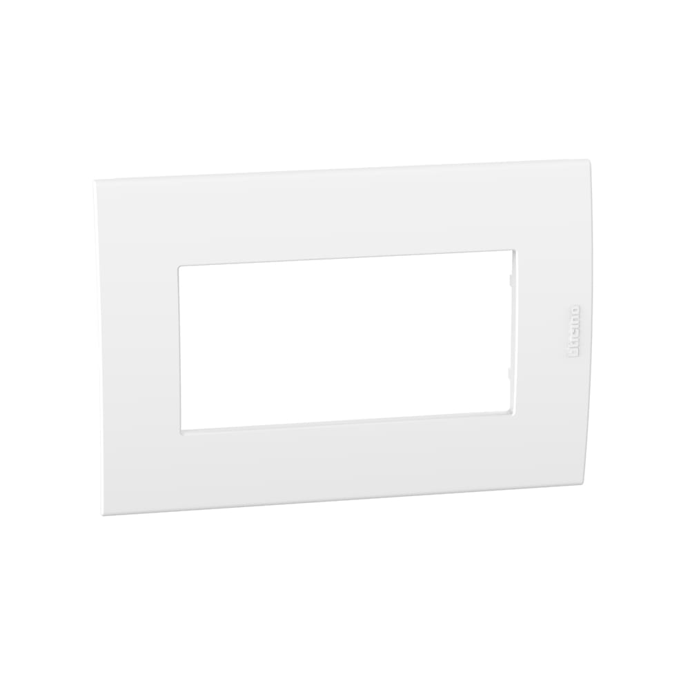 BTICINO BTI120067W INTERLINK - PLACCA MATIXGO 4P COL. CURVE
