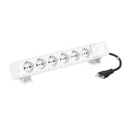 BTICINO - BTI1508664W INCARA - MULTIPRESA 6XP30 + INTERRUTTORE