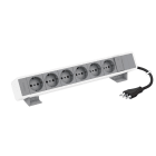 BTICINO BTI1508664WG INCARA - MULTIPRESA 6XP30 + INTERRUTTORE