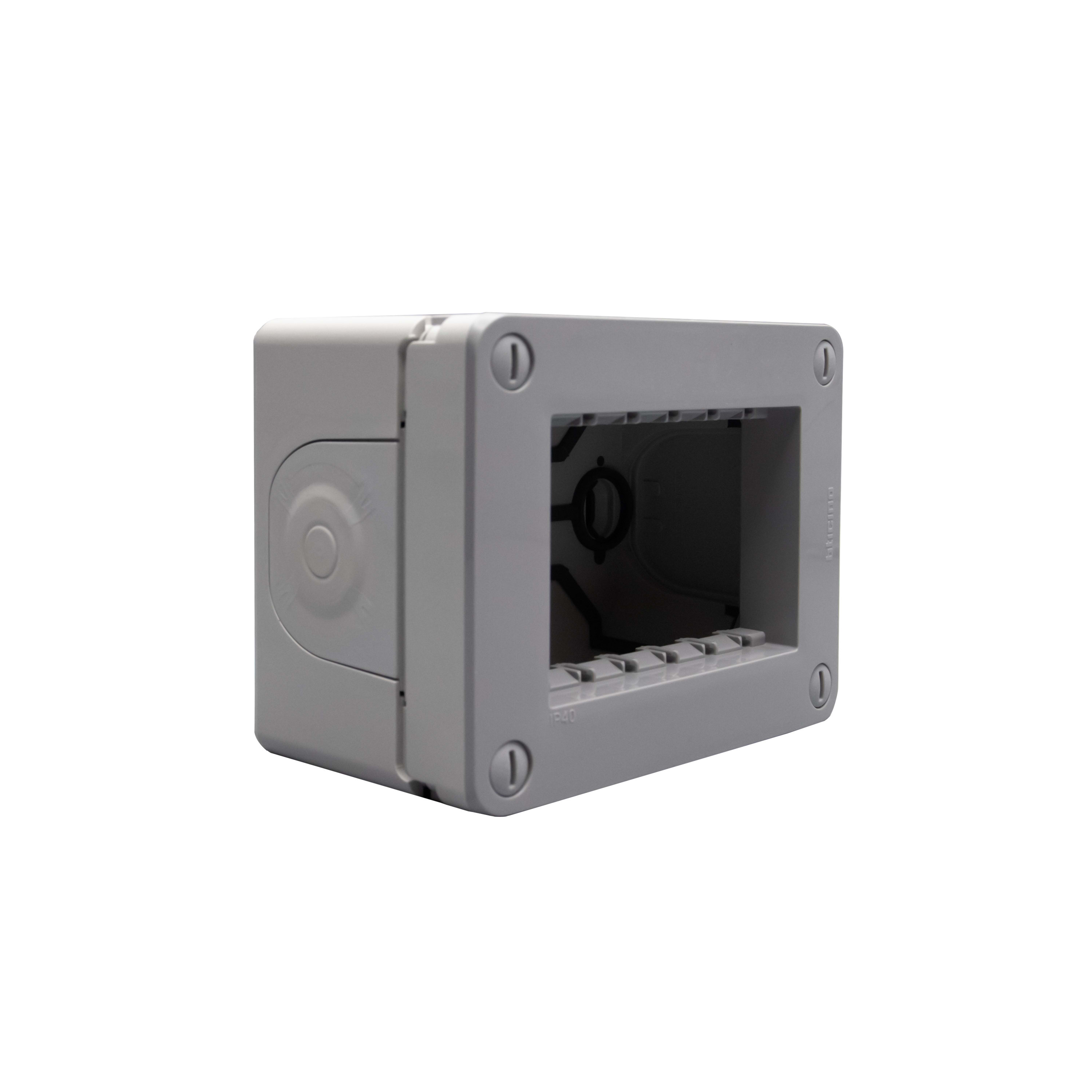 BTICINO BTI28403G MATIXGO - SCATOLA IP40 3M GREY