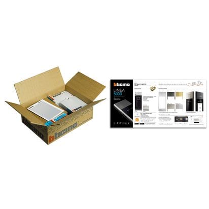 BTICINO BTI345001 LINEA 5000 KIT BASE D IMPIANTO