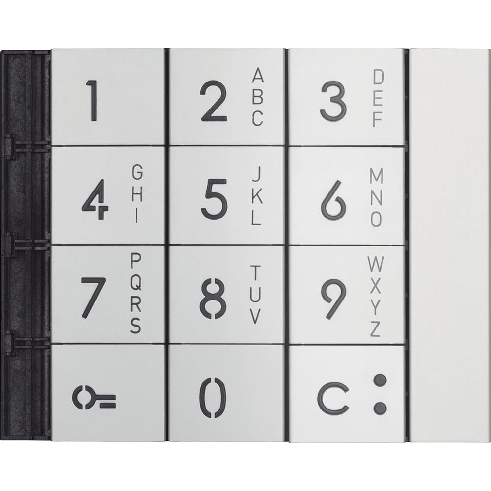 BTICINO BTI353011 FRONTALE TASTIERA ALFANUMERICA ALLMETAL