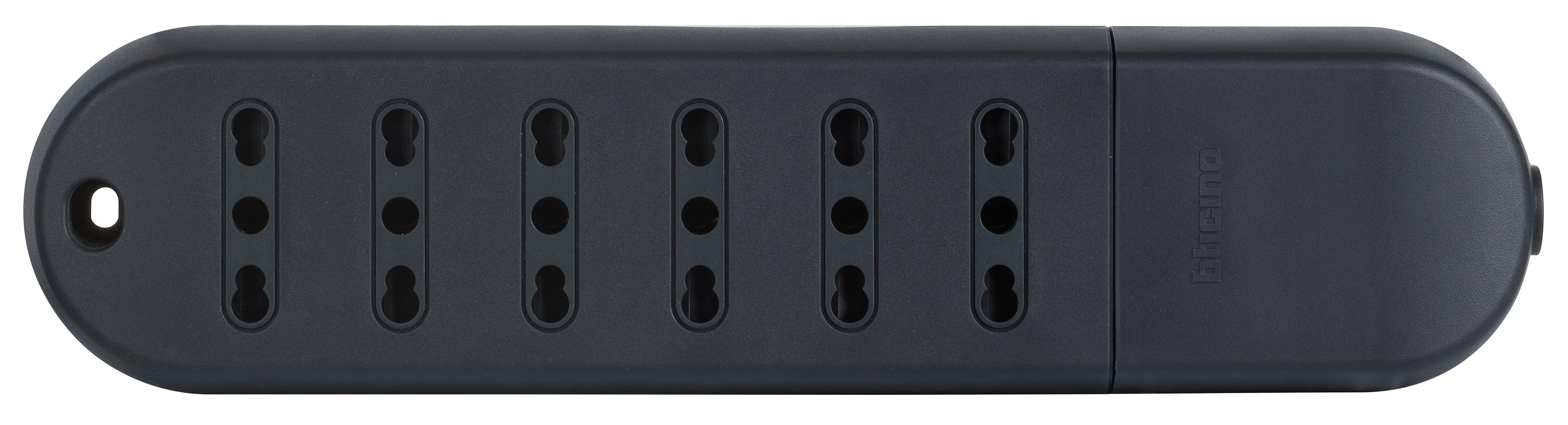 BTICINO BTI3659G SLIM6-MULTIPRESA 10/16A SENZA CAVO GRIGI