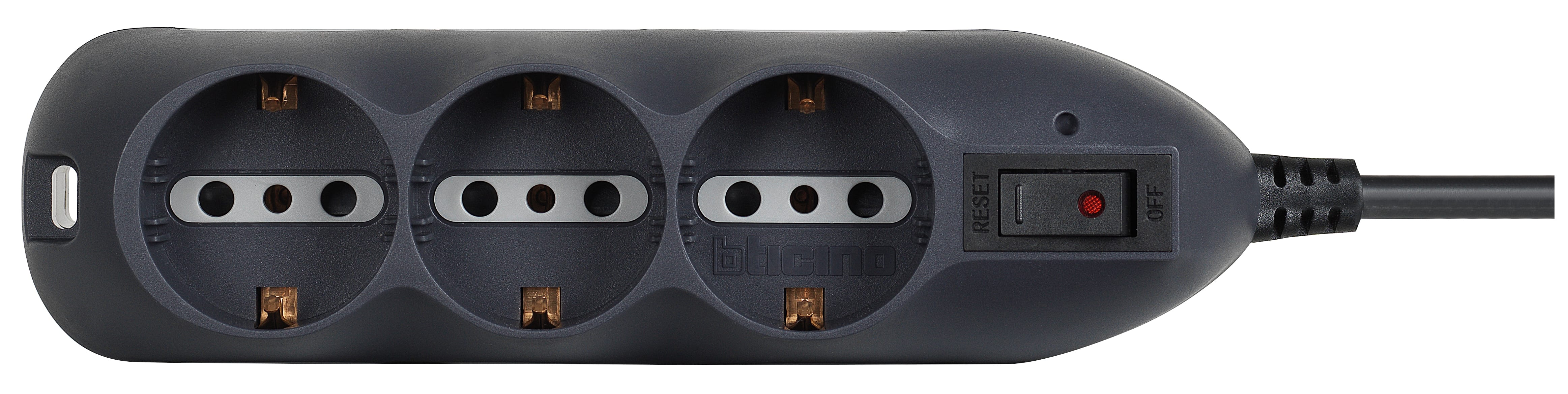 BTICINO BTI3699GB MULT-SLOT9 6+3 PRESE,SP.10A+INT AUT GRIG