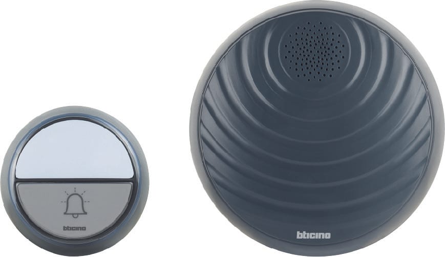 BTICINO BTI393014G KIT CAMPANELLO SENZA FILI ANTRACITE COMF