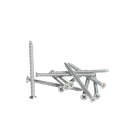 BTICINO - BTI500/02A 10 VITI 50MM PER SUPPORTI AXOLUTE AIR