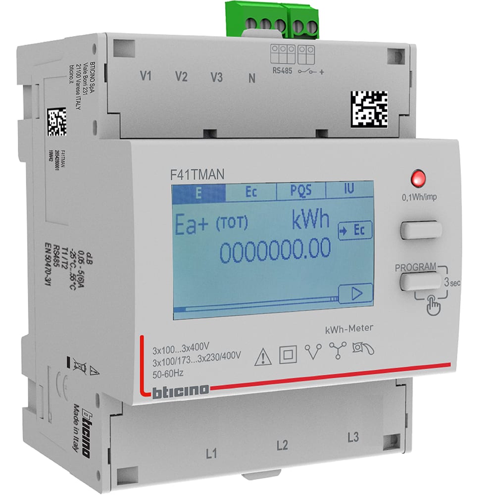 BTICINO BTIF41TMAN BTDIN-CON ENERG TRIFASE CT