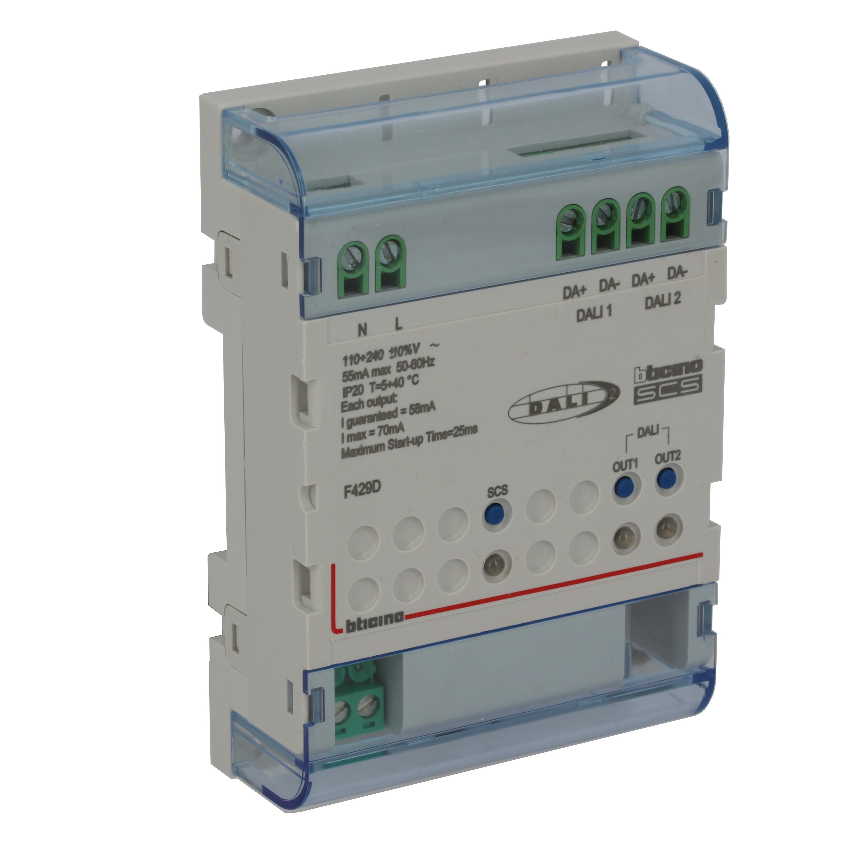 BTICINO - BTIF429D DIMMER DALI2 MYHOME 4DIN