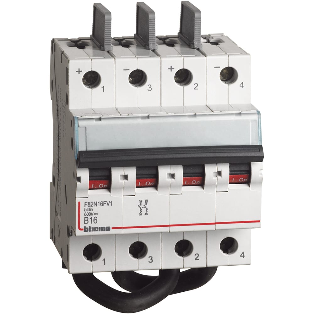 BTICINO BTIF82N16FV1 BTDIN - MAGNETOT. 2P 600VDC 16A