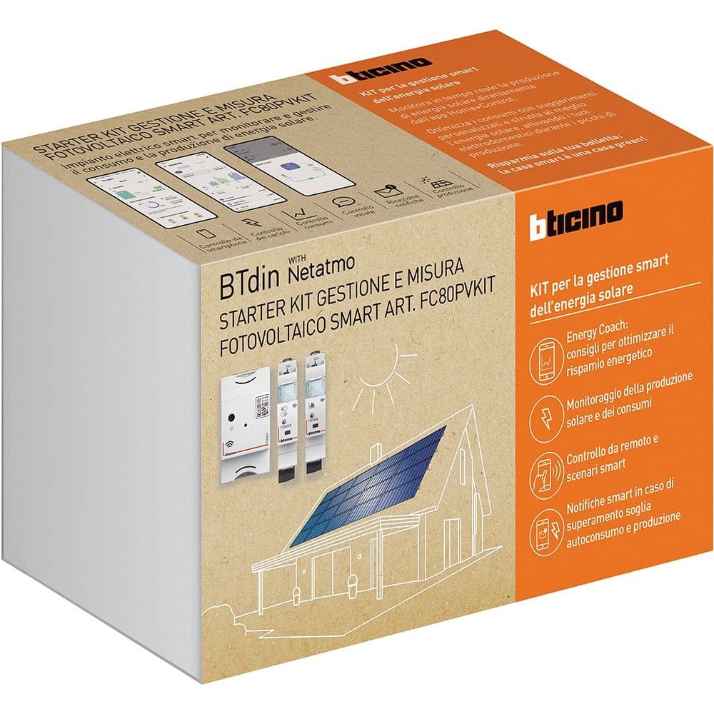 BTICINO BTIFC80PVKIT PACK PV MEASURE WITH NETATMO