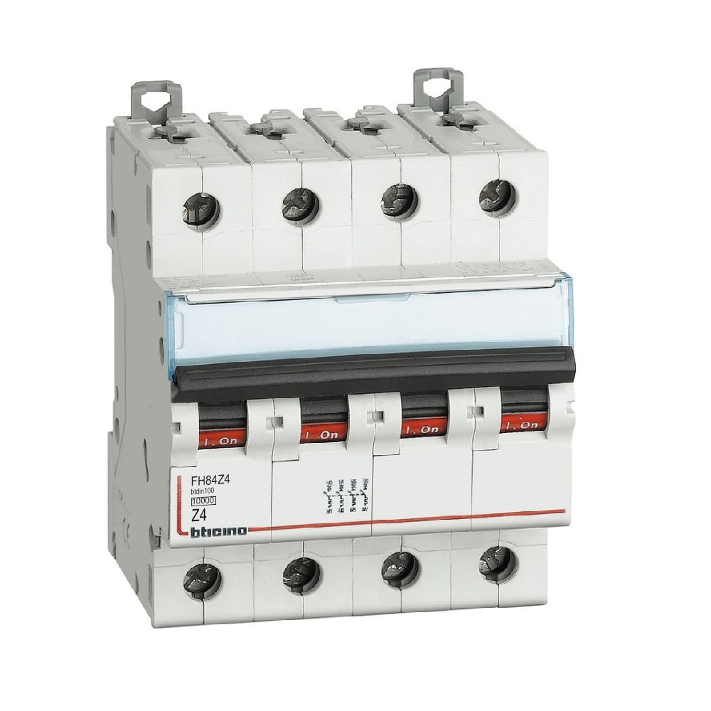 BTICINO BTIFH84Z4 BTDIN100 - MAGNETOT 4P CURVA Z 4A 10KA
