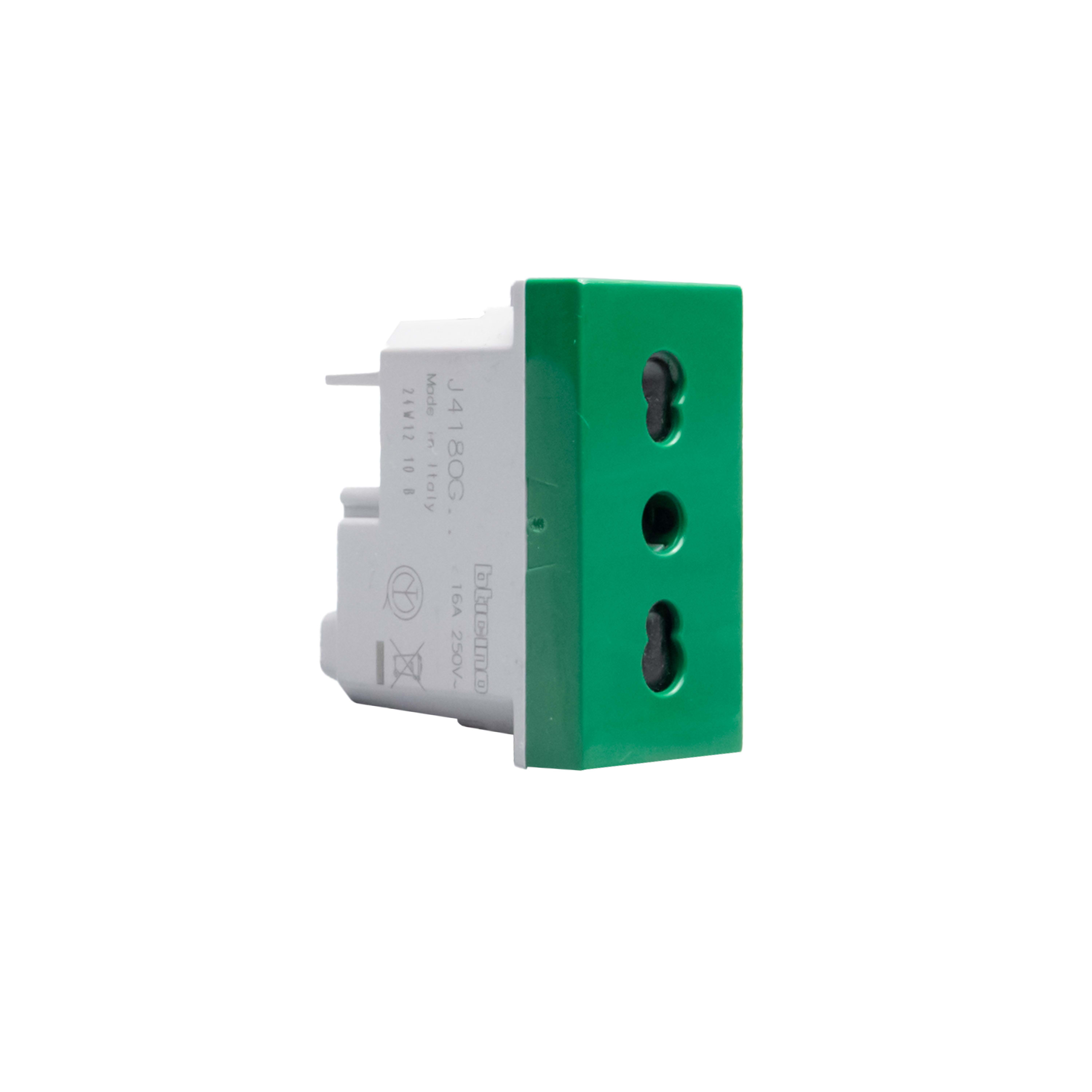 BTICINO BTIJ4180G MATIXGO - PRESA ITA P17/11 VERDE