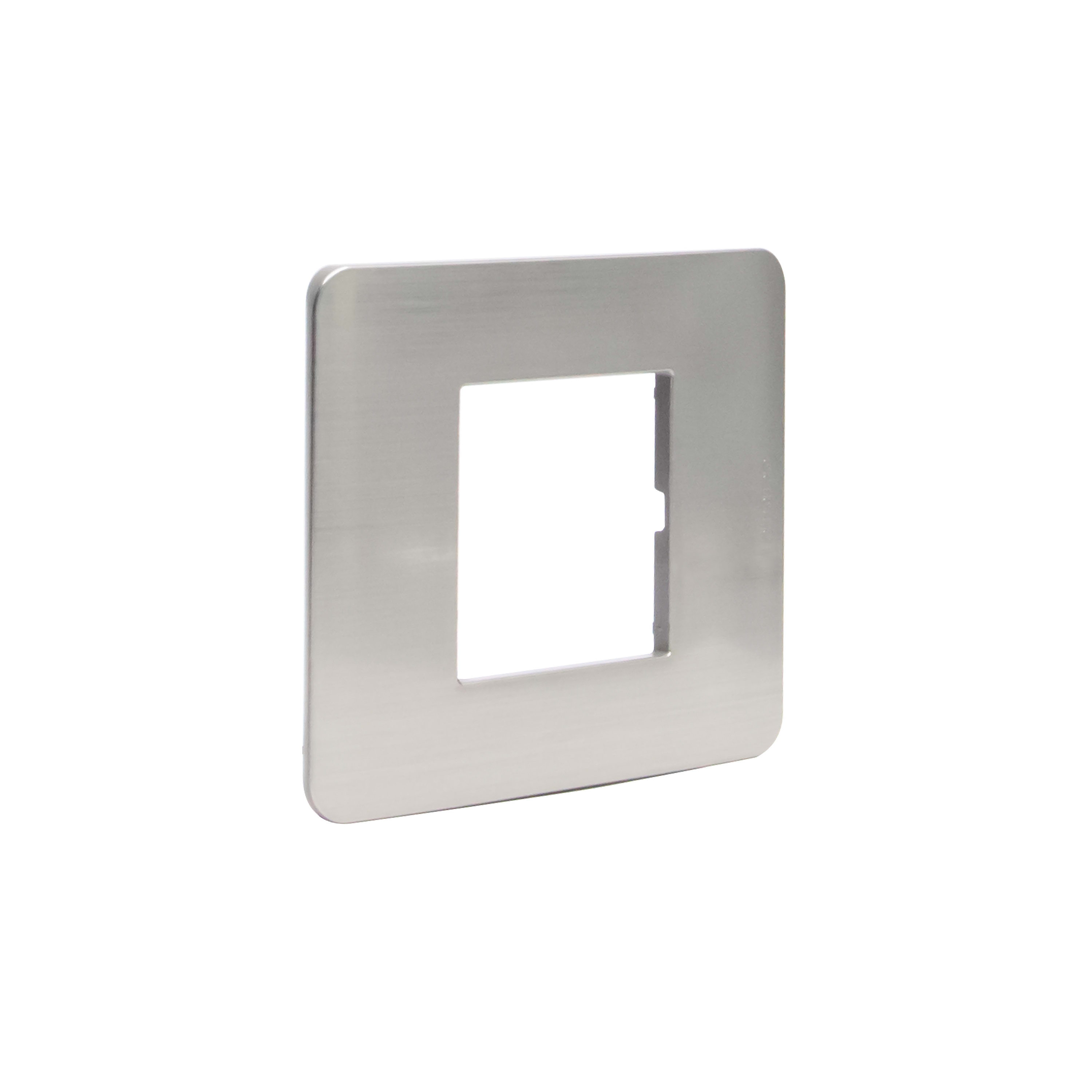 BTICINO BTIJA4802ES MATIXGO - PLACCA 2P STEEL