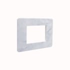 BTICINO - BTIJA4803EM MATIXGO - PLACCA 3P CARRARA