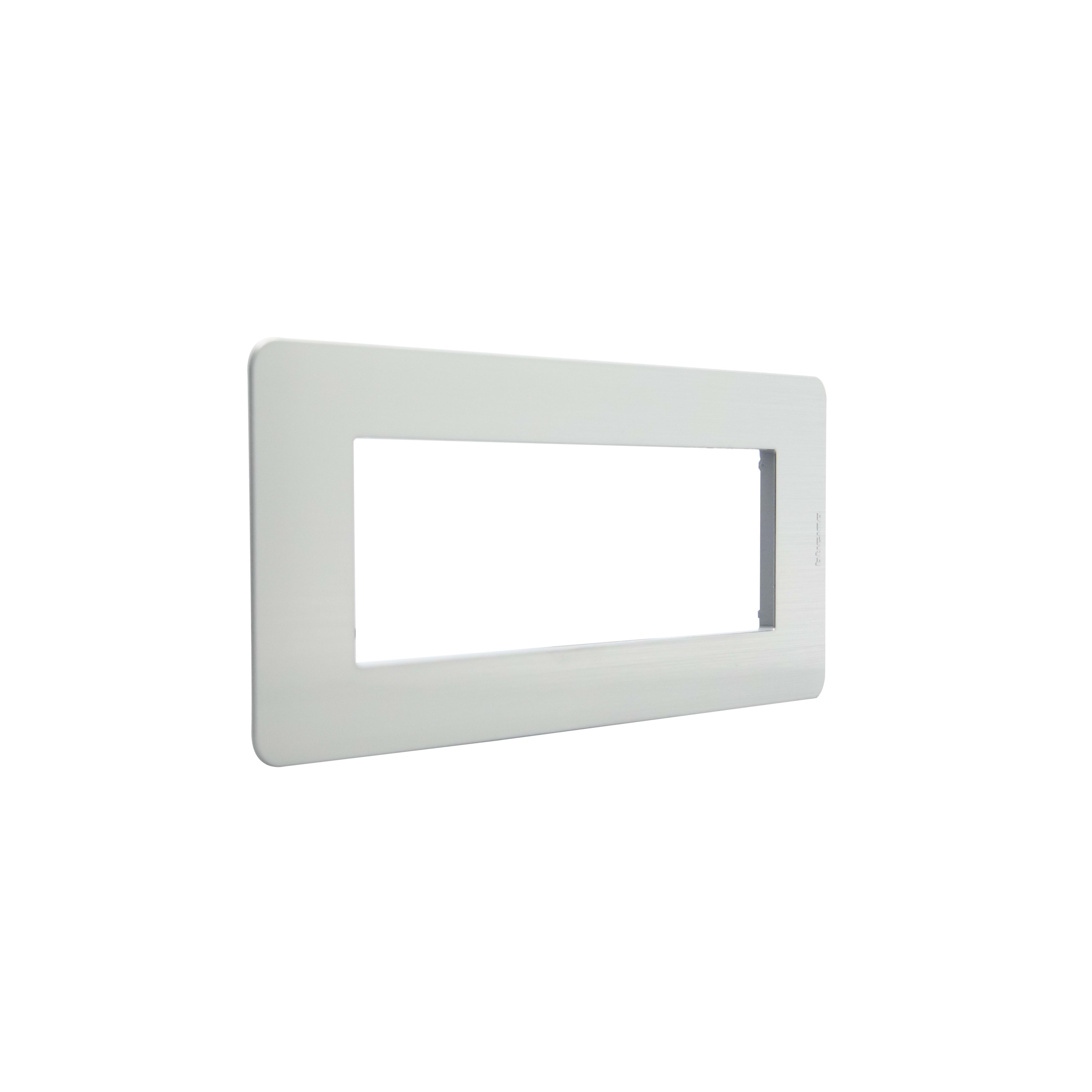 BTICINO BTIJA4807ES MATIXGO - PLACCA 7P STEEL