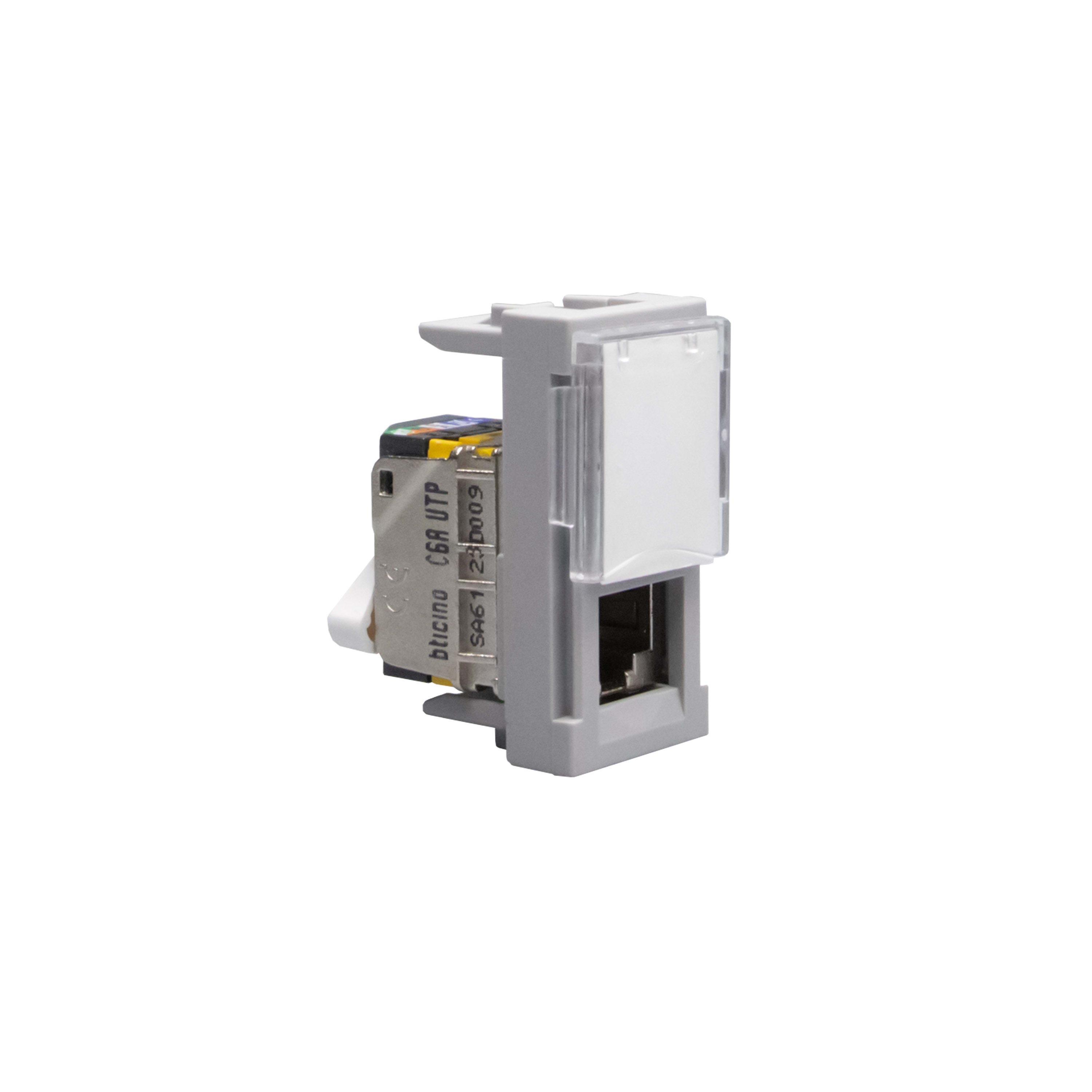 BTICINO BTIJG4279C6A MATIXGO - RJ45 UTP CAT6A GRIGIO