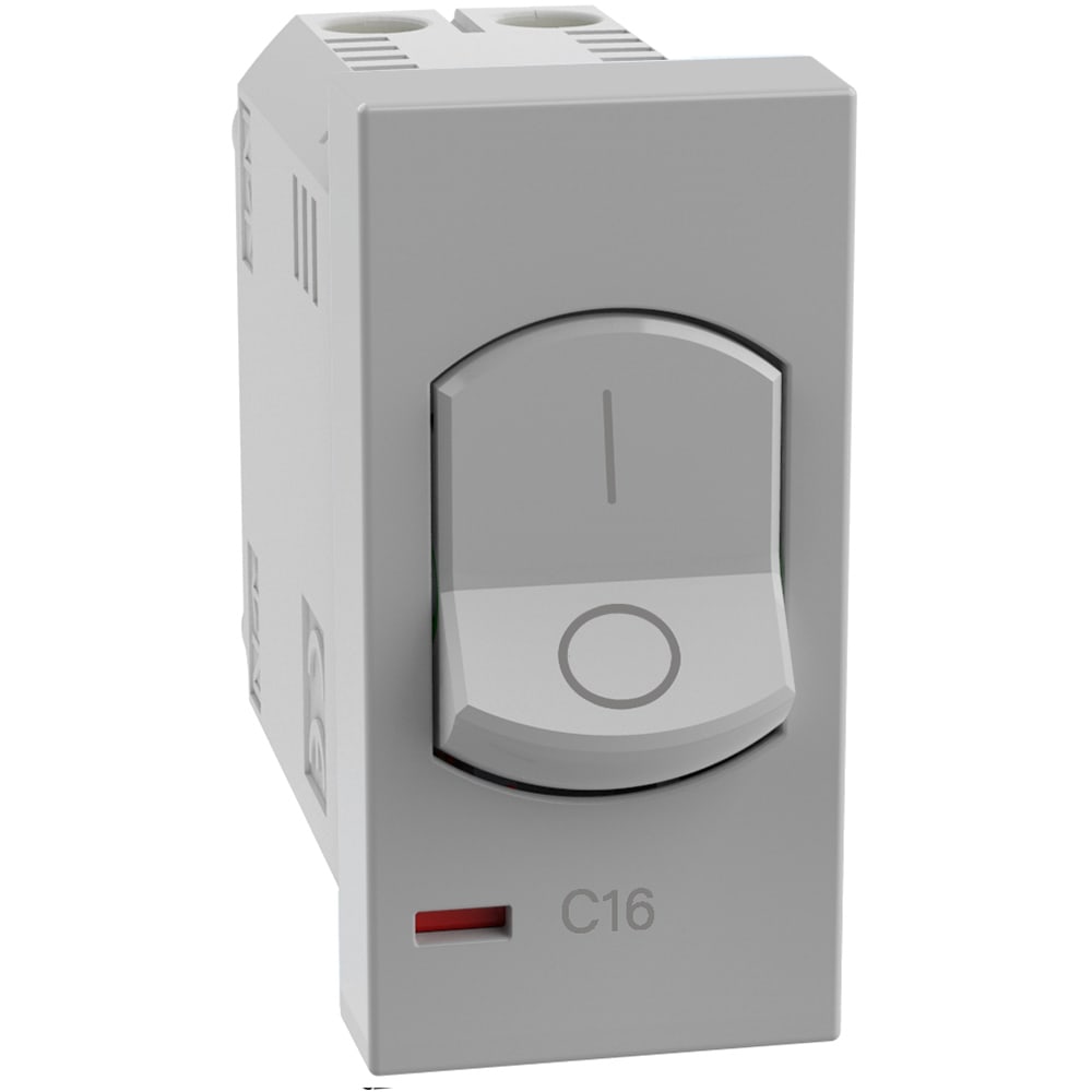 BTICINO BTIJG4301A16 MATIXGO - MCB 1P+N 16A GRIGIO