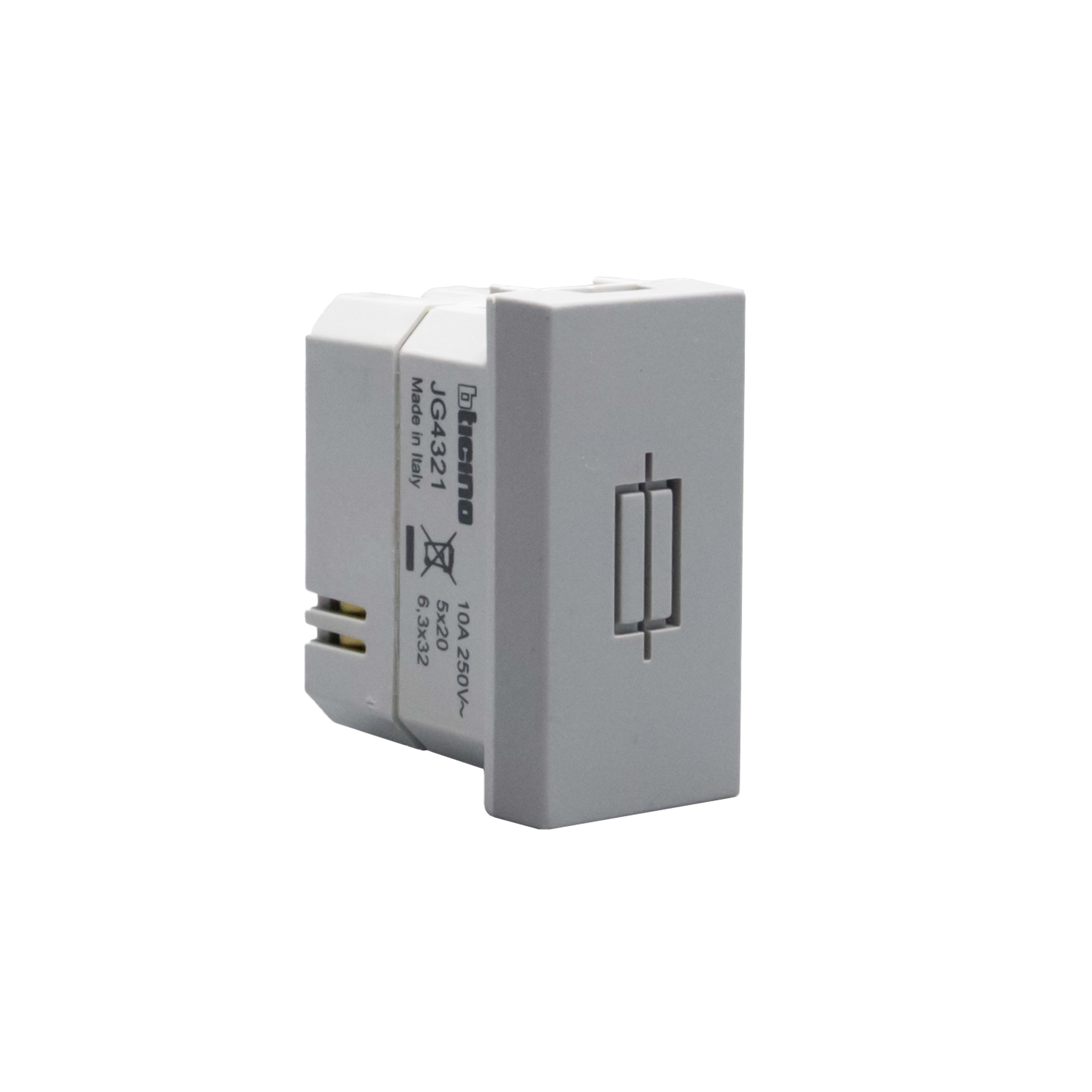 BTICINO BTIJG4321 MATIXGO - PORTAFUSIBILE 13A GRIGIO