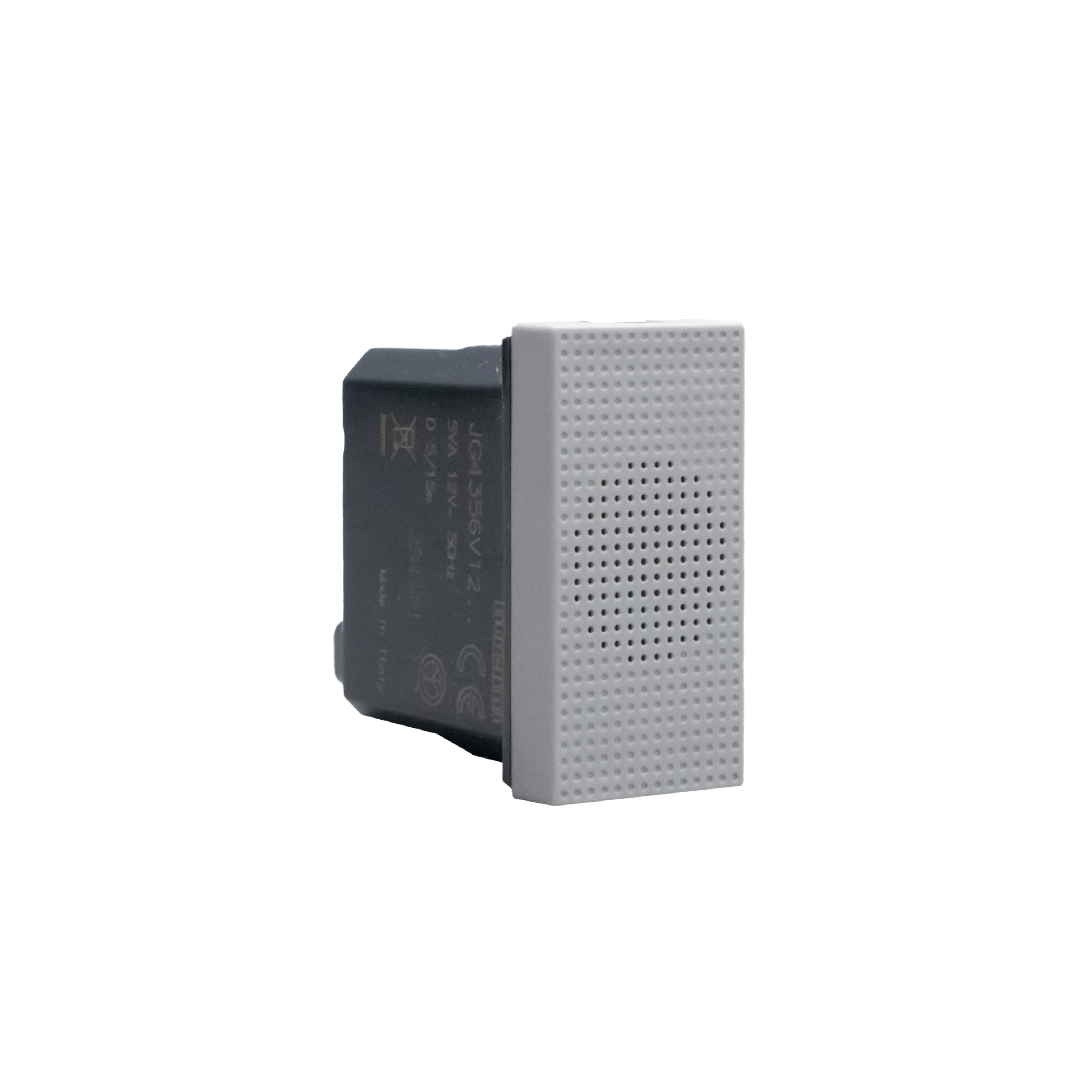 BTICINO BTIJG4356V12 MATIXGO - RONZATORE 12V GRIGIO
