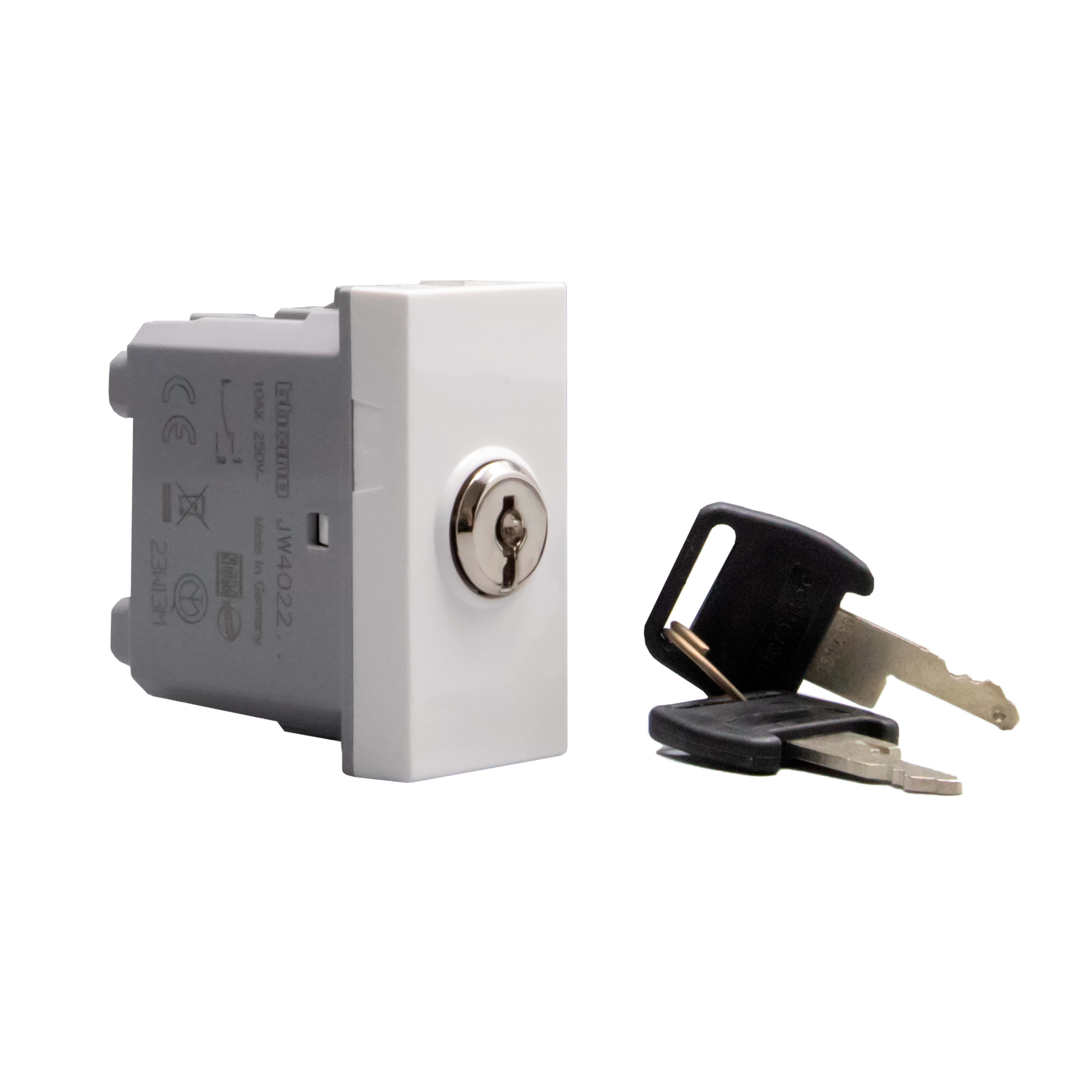BTICINO BTIJW4022 MATIXGO - DEVIATORE 1P 10AX CHIAVE BIANC