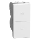BTICINO - BTIJW4036 MATIXGO - 2 PULSANTE 1P NO 1M BIANCO