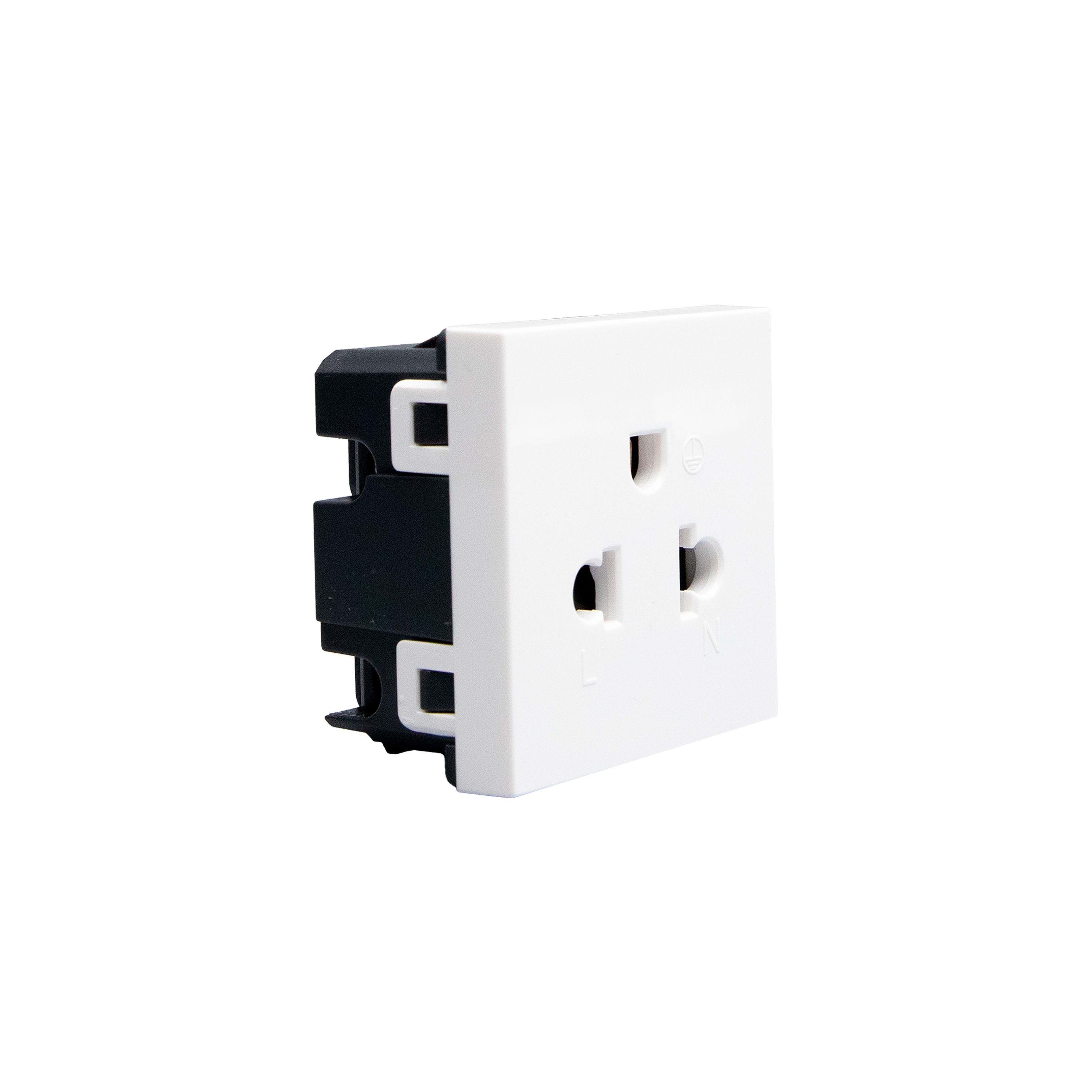 BTICINO BTIJW4126 MatixGO - presa euro/us 2P+T bianco