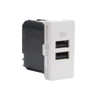 BTICINO BTIJW4191AA MATIXGO - CARICATORE USB AA 1M BIANCO
