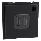 BTICINO - BTIK4293CC L.NOW - CARICATORE USB TIPO C+C 30W PD 2