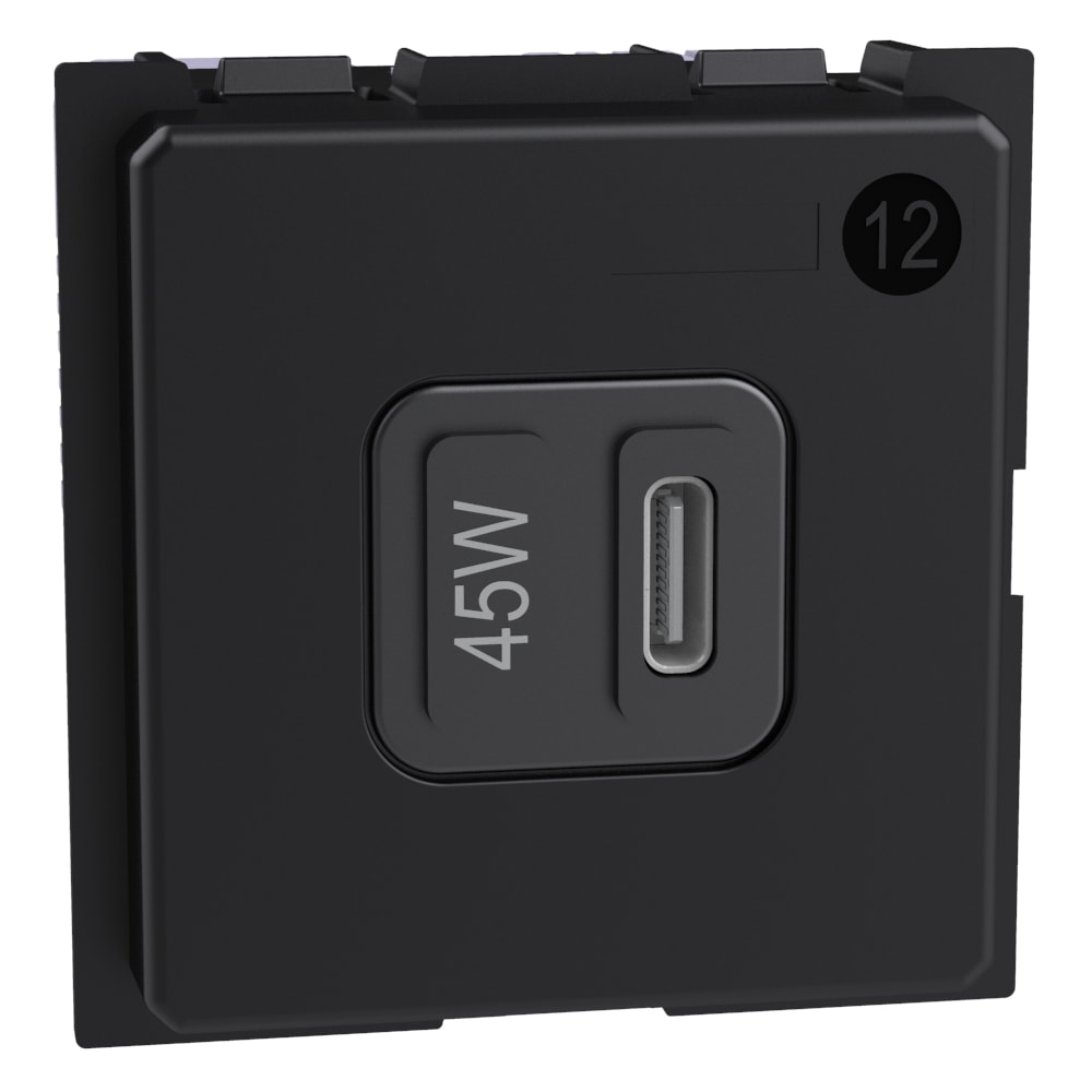 BTICINO BTIK4294C L.NOW - CARICATORE USB TIPO C 45W PD 2M
